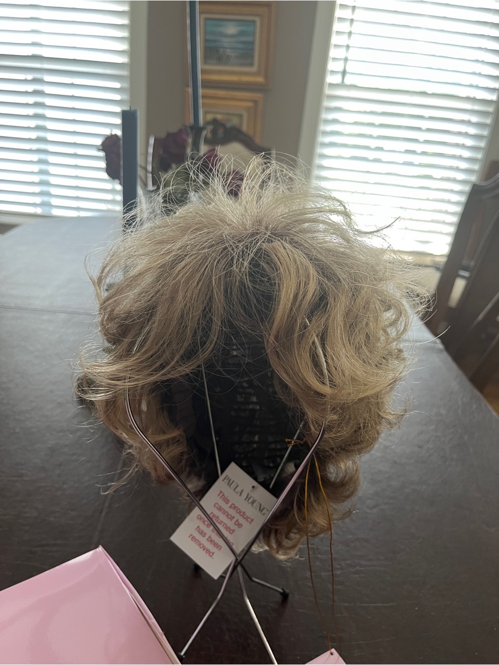 😎😎😎PAULA YOUNG FRANCIE WIG NWT Blonde Short Layered Wig - Picture 2 of 7
